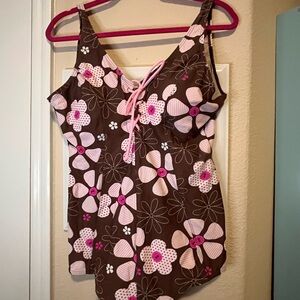 Retro Beach Bash by Tatyana Swimsuit (marked 3x, fits like 14)